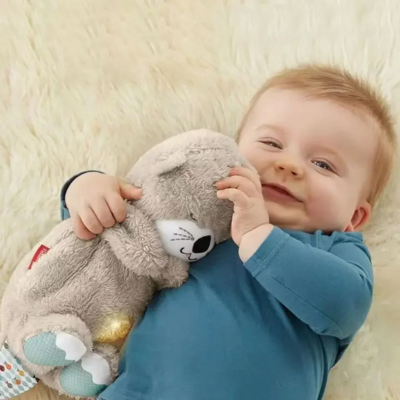 LA PELUCHE MAGIQUE®   + veilleuse pour bébés